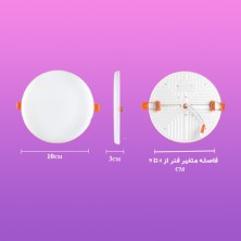 پنل فول لایت 12 وات نورآسا پنل فول لایت 12 وات نورآسا